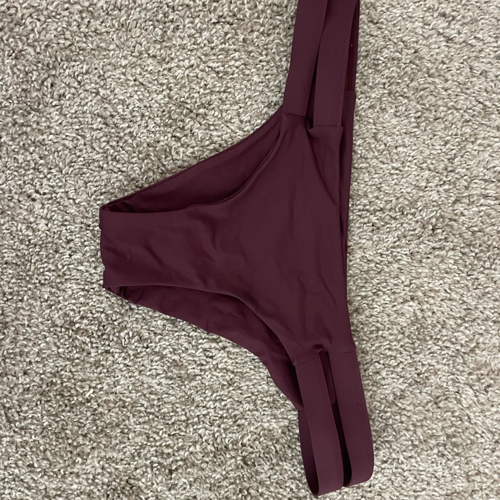 Maroon Tavik Bikini Bottoms